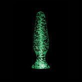 Clear Firefly Glass Tapered Plug - Smooth, Safe Anal Pleasure for Intimate Moments